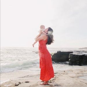 Floral universal thread wrap dress